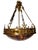 Traditional Late 20th Century Maitland Smith Empire Chandelier For Sale - Image 3 of 12