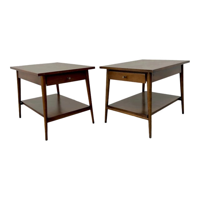 1960s Vintage Pair of End Tables by Paul McCobb for the Planner Group For Sale