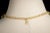 1990s Emerald, Diamond and 22k Gold Choker Necklace For Sale - Image 5 of 6