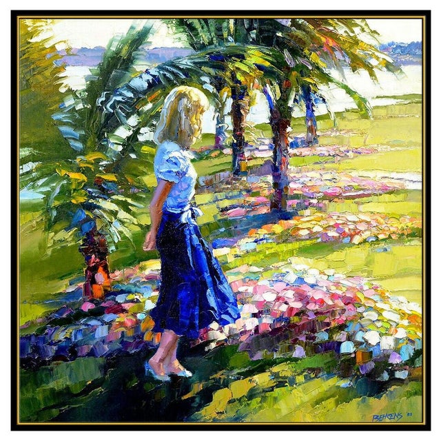 Contemporary 1980s Tropical Spring, Howard Behrens For Sale - Image 3 of 5