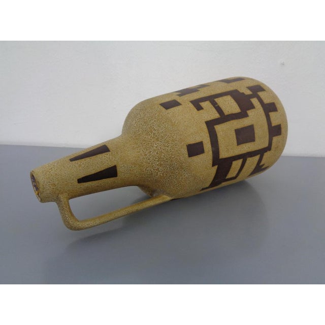 Ceramic Mid-Century German Studio Ceramic Vase, 1950s For Sale - Image 7 of 16