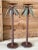 Pair of Vintage Sculptural Metal Palm Tree Floor Candle Holders For Sale - Image 13 of 13