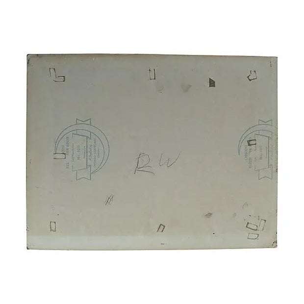 1950s photograph of sporting goods store display found in Rochester, New York. Wear, corners are dog earred.