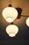 Gold Ceiling Lamp in Brass and Opaline Glass attributed to Hans Bergström, 1940s For Sale - Image 8 of 10