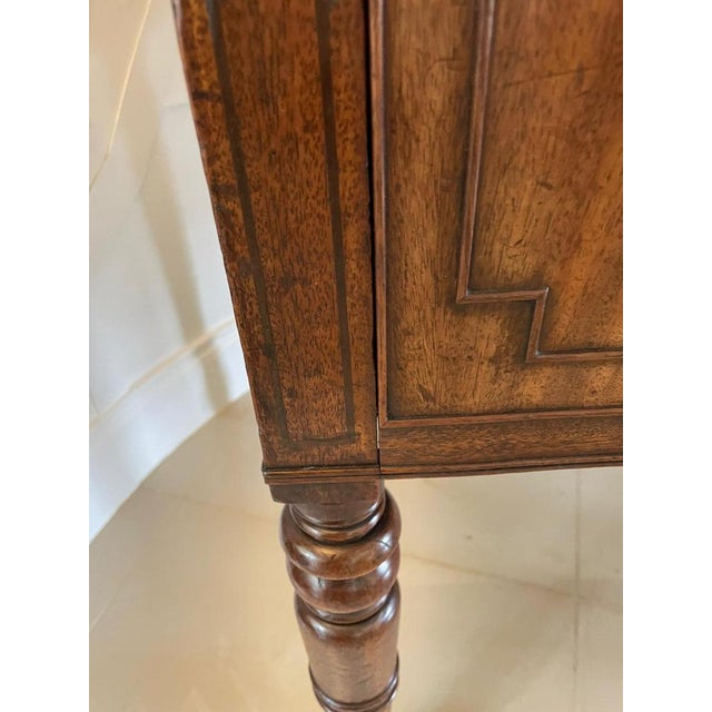 Antique George III Mahogany Sideboard, 1800 For Sale - Image 9 of 15