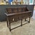 English Mid 19th Century Jacobean Oak 2 Drawer Sideboard With Turned Legs and Stretcher Base For Sale - Image 3 of 8