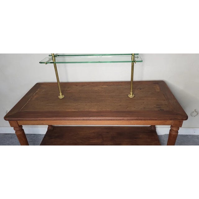 Antique Showcase Table, 1890s For Sale - Image 4 of 12