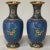 Pair 19th Century Cloissone Vases For Sale - Image 4 of 13