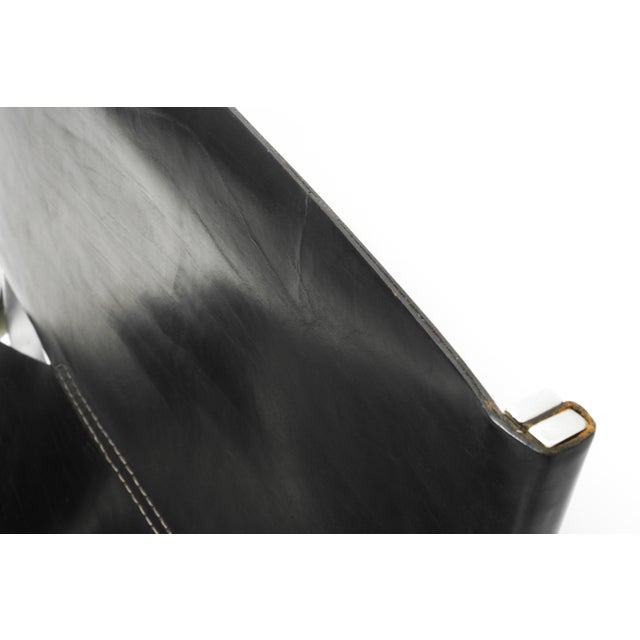 First Edition Leather F444 Cantilever Lounge Chair by Pierre Paulin for Artifort, 1960s For Sale - Image 13 of 18