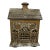 Antique 1910 Ac Williams Cast Iron Double Door Savings Bank Building Still Bank For Sale