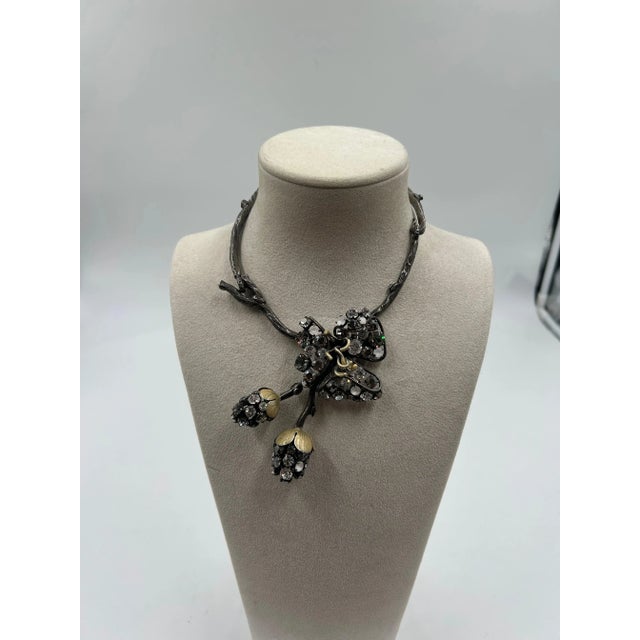 Modern Philippe Ferrandis Branch Necklace 1990 For Sale - Image 3 of 10