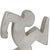 Metal La Linea Bookends by Osvaldo Cavandoli, 1970s, Set of 2 For Sale - Image 11 of 16