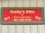 Red Vintage Mantel Shelf Painted Red For Sale - Image 8 of 9