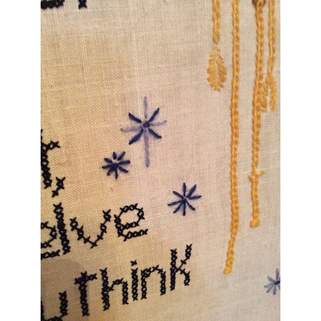 Mid Century Nursery Rhyme Cross Stitch For Sale - Image 12 of 13