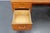 1960s Mid-Century Danish Teak Writing Desk with Brass Details, 1960s For Sale - Image 5 of 18