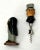 Black Vintage 1940s Syroco Wood Dandy Dresed Top Hat Gentleman Figurative Hidden Corkscrew & Bottle Opener For Sale - Image 8 of 12
