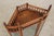 Wood Antique Victorian Oak Stick & Ball Corner Hanging Cabinet For Sale - Image 7 of 12
