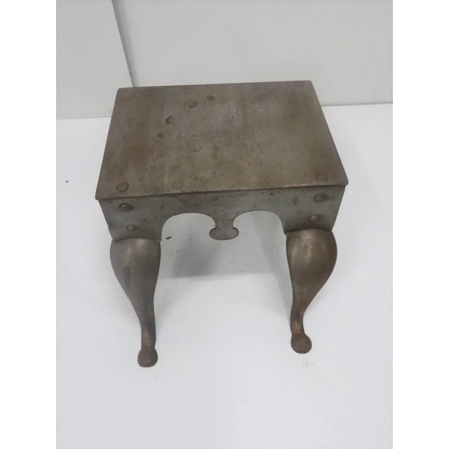 Industrial 19th Century Iron Footmen Fireplace Trivet For Sale - Image 3 of 6