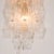 Mid-Century Modern Handblown Murano Glass Polyhedral Sconces with Brass Fittings - a Pair For Sale - Image 3 of 8