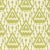 Schumacher Vientiane Ikat Wallpaper in Palm Green - 2-Roll Set (9 Yards) For Sale