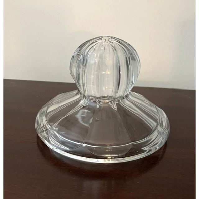 Mid 20th Century Mid 20c Heisey Colonial Clear Glass Fruit Jar/Canister For Sale - Image 5 of 6