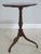 Traditional Baker Colonial Williamsburg Mahogany Tilt Top Occasional Table For Sale - Image 3 of 14