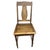 Antique hand carved teak chair from Sumatra with lovely angel wings and “ Take A seat " carved in the back rest. C 1950....