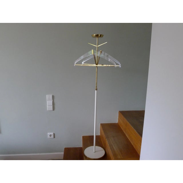 Mute Servant of the 1950s. Great reduced from. Steplessly height adjustable from 111cm - 148 cm. Slight signs of wear. I...