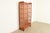 Late 20th Century Stickley Mission Arts and Crafts Cherry Wood Lighted Bookcase Cabinet or Display Cabinet For Sale - Image 5 of 16
