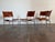 1960s Martin Visser Patinated Leather Dining Chairs For Sale - Image 14 of 18