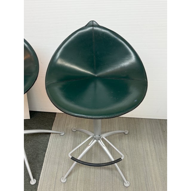 Studio Archirivolto for Fasem Fiorile Bar Stools, Pair For Sale - Image 9 of 12