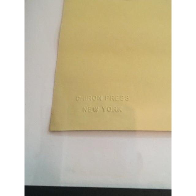 Plastic 1966 Louise Nevelson "Lullaby For Jumbo" Signed & Numbered Screenprint & Collage For Sale - Image 7 of 7