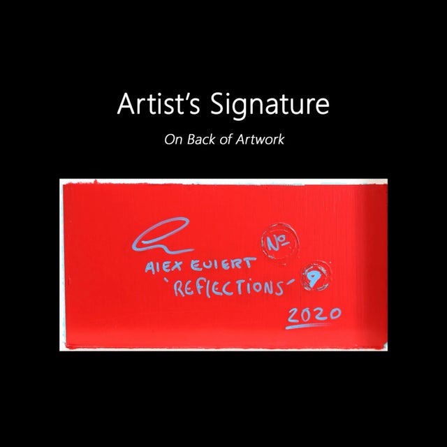 "Reflections No. 9" Original Artwork by Alexander Eulert For Sale - Image 9 of 10