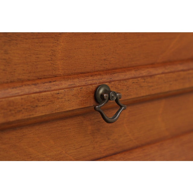 Bench Made Hand Crafted Mahogany Tea Table For Sale - Image 11 of 14