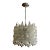 1960s Mid-Century Bubble Glass Tulipan Kalmar Murano Chandelier For Sale