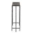Modern Grey Smoke Slate Thin Console Table 35" For Sale - Image 3 of 8
