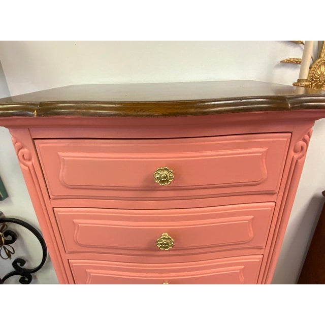 Mid 20th Century 20th Century Drexel Painted Tall Chest For Sale - Image 5 of 10