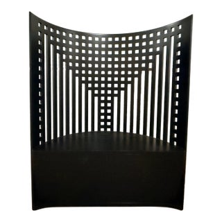 Charles Rennie Mackintosh’s Willow Throne by Cassina — A Masterwork of Early Modernism For Sale