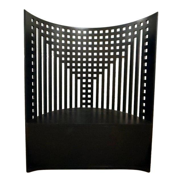 Charles Rennie Mackintosh’s Willow Throne by Cassina — A Masterwork of Early Modernism For Sale