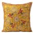 Contemporary Outpost Original Gold Tulip Suzani Pillow For Sale