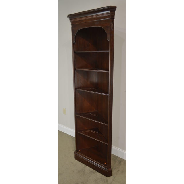 Ethan Allen Court Collection Cherry Open Corner Chairish