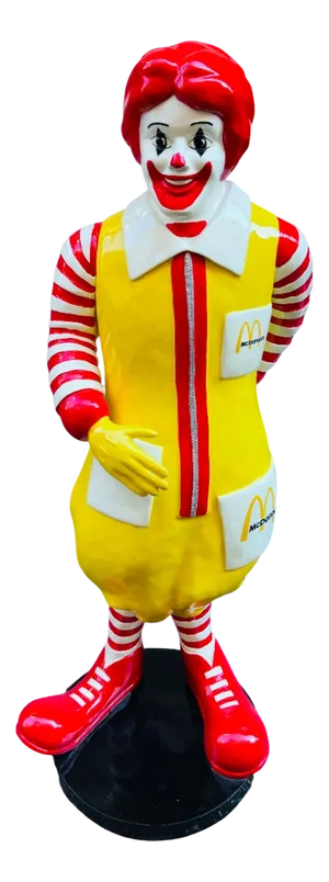 Ronald McDonald Sculpture in Resin