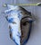 Dominique Caron Signed Hand-Painted Sculpted Leather Art Mask Wall Sculpture For Sale - Image 4 of 7