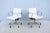 Mid-Century Herman Miller Eames Aluminum Group Management Chair in White Leather For Sale - Image 10 of 18