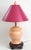 Coastal Pink Ginger Jar Lamp & Shade For Sale - Image 9 of 9