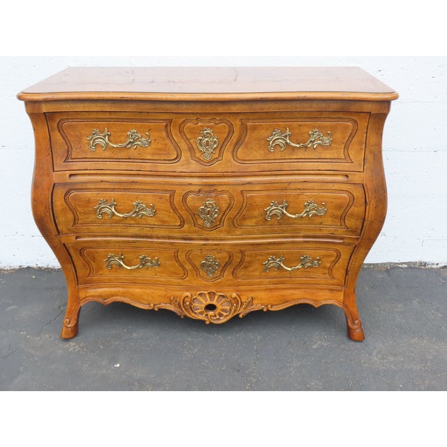 Henredon Villandry Collection French Bombay Serpentine Chest Dresser 6591 For Sale - Image 16 of 16