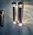 Gold Mid-Century Italian Brass Four-Light Wall Lamps, 1960s, Set of 2 For Sale - Image 8 of 10