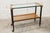 Vintage Teak, Black Metal, and Glass Serving Cart on Casters, 1960s For Sale - Image 17 of 17