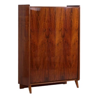 Mid-Century Rosewood Wardrobe by Amaru For Sale
