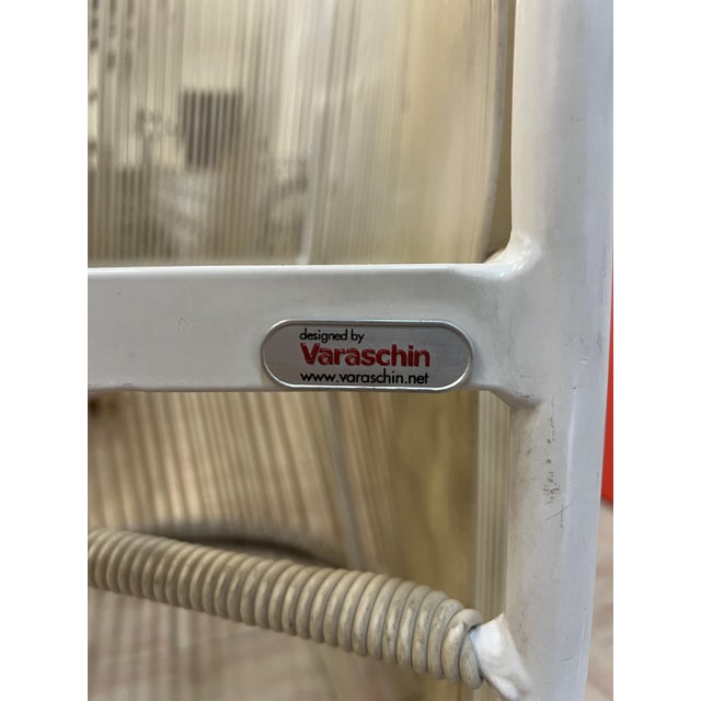 Mid-Century Modern Vintage Outdoor Armchairs from Varaschin and Garden Table, Italy, 1980s, Set of 5 For Sale - Image 3 of 18